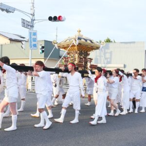 長須賀祭礼に初参加