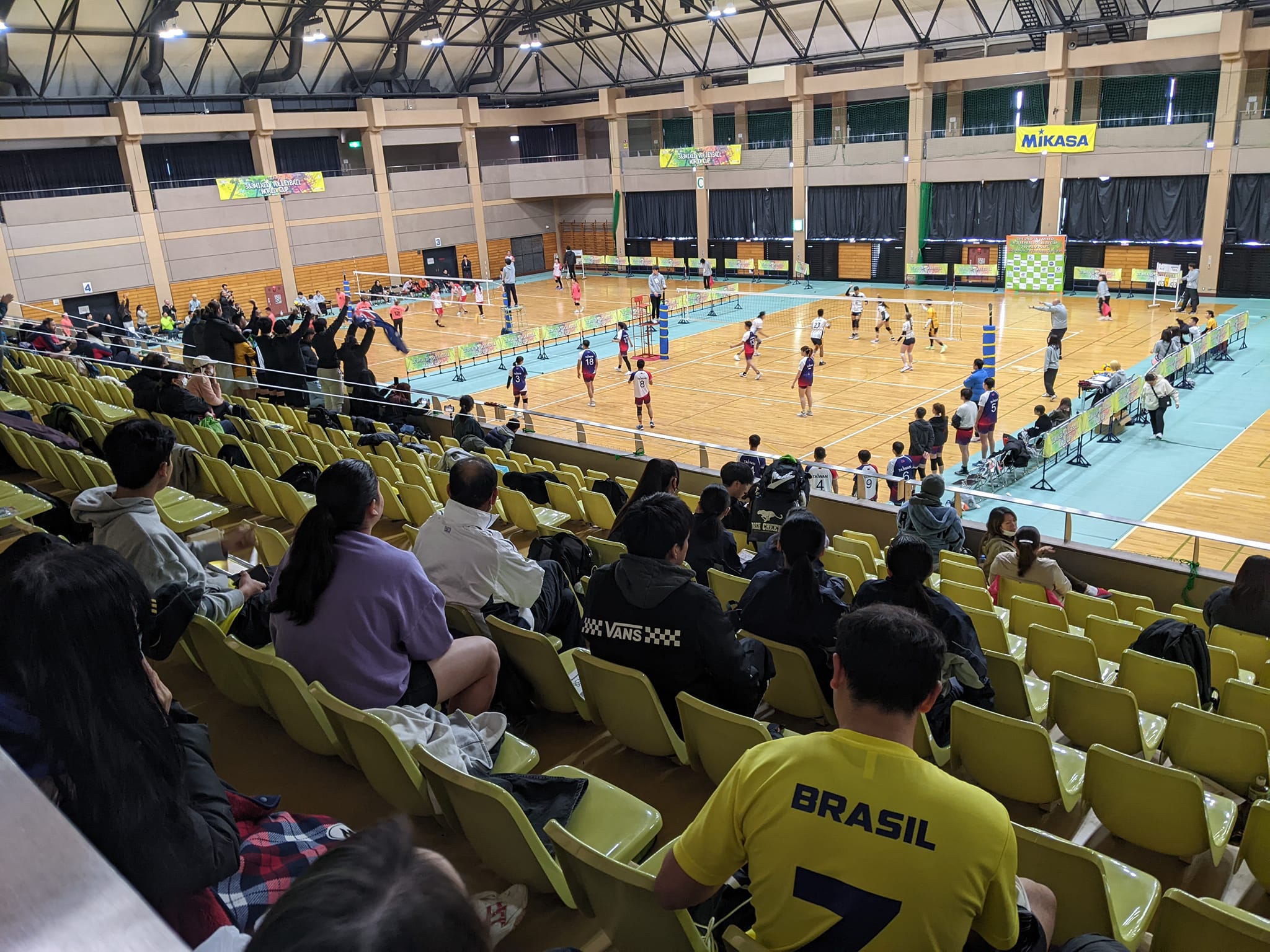 混合バレーボール世界大会＠館山 - 館山市議会議員ひがし洋平