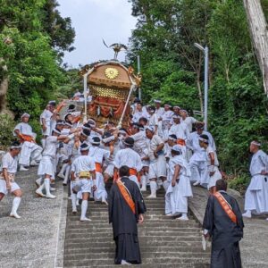 洲崎神社の例祭に圧巻